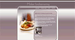 Desktop Screenshot of mickeslunchservering.com